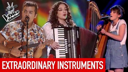 The Voice | EXTRAORDINARY INSTRUMENTS in The Blind Auditions