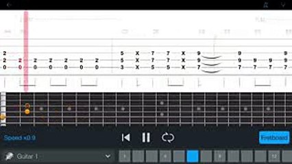 【TAB譜】fantastic dreamerこの素晴らしい世界に祝福を！このすばOP【エレキギター初心者用練習曲】