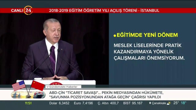 2018-19 eğitim öğretim yılı açılış töreni