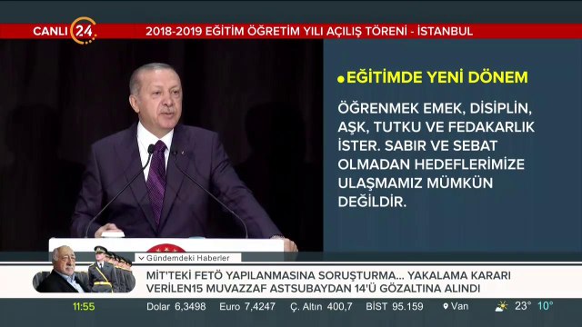 2018-19 eğitim öğretim yılı açılış töreni