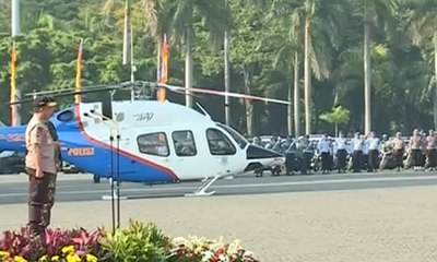 Polri-TNI Gelar Apel Gabungan Amankan Pemilu 2019