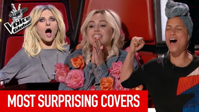 The Voice | SUPRISING COVERS in The Blind Auditions [PART 3]