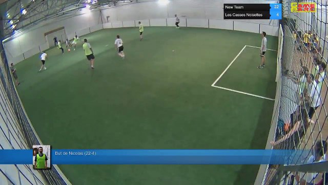 But de Nicolas (22-4) - New Team Vs Les Casses Noisettes - 17/09/18 21:00 - LIGUE 5