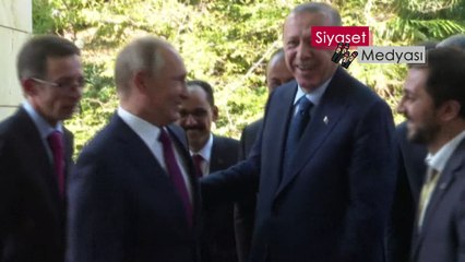 Soçi Erdoğan ve Putin görüşmesi