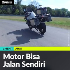 #1MENIT | Motor Bisa Jalan Sendiri