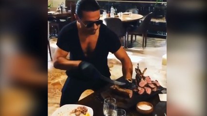 Salt Bae Serves Steak To Nicolás Maduro While Venezuelans Starve