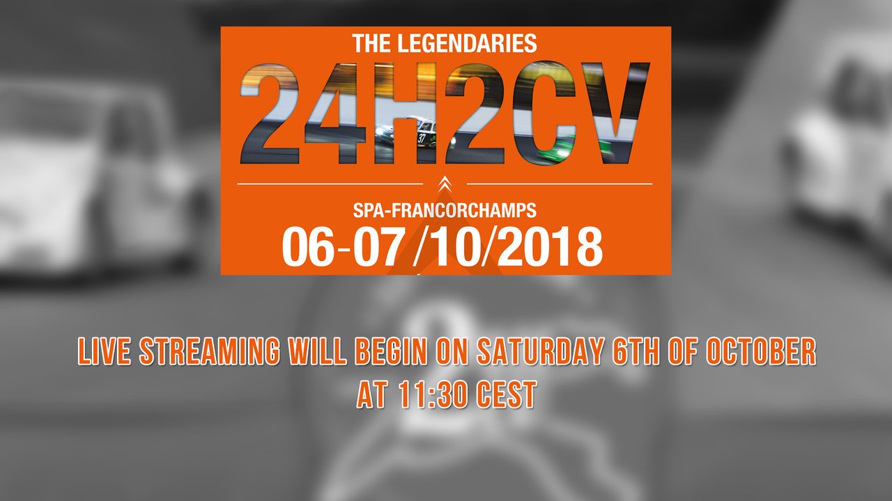 24H2CV Spa-Francorchamps 2018 [LIVE]