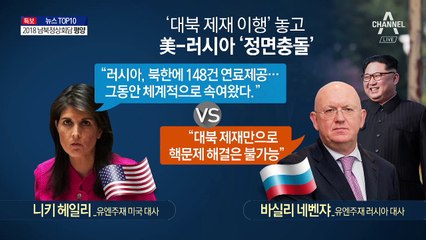 방북 하루 전, 경고 날린 美
