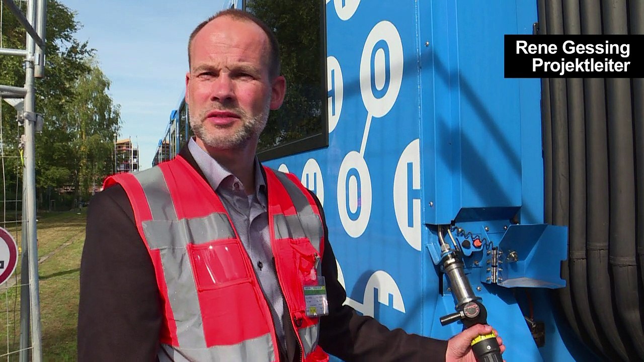 Erster Wasserstoff-Zug rollt durch Deutschland