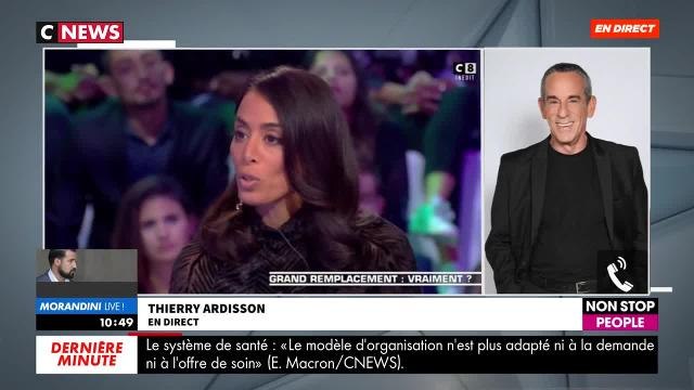 Morandini Live : Hapsatou Sy incapable de payer ses impôts ? Thierry Ardisson balance