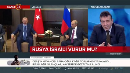 Akdeniz'de Rus savaş uçağı vuruldu
