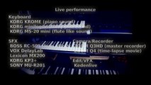 Sora no kaze (Sky wind) : KORG KROME/minilogue/MS20mini