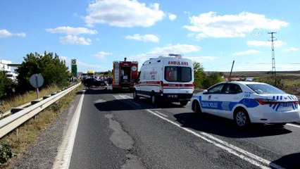 Trafik kazası: 1 ölü, 1 yaralı - TEKİRDAĞ