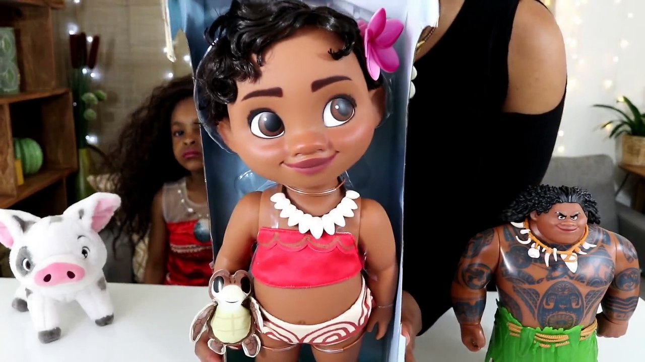 NOUVEAU BÉBÉ DANS LA FAMILLE VAIANA !!! DISNEY DOLL BABY MOANA