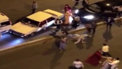 Kavgaya Gelin ve Damat da Dahil Oldu