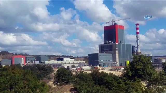 Termik santralde patlama ve yangın