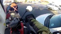 Héro du jour : un motard intervient en plein carjacking