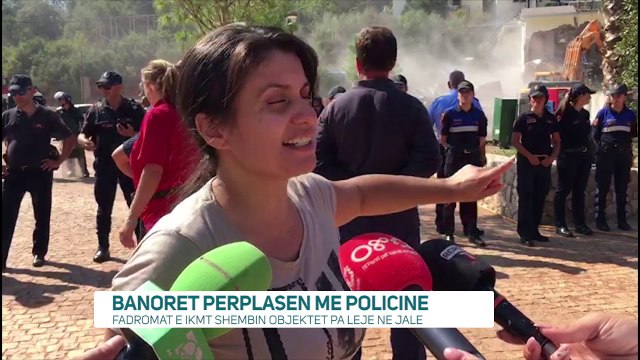 Tension në Jalë gjatë prishjes së ndërtimeve, PD kundër IKMT - News, Lajme - Vizion Plus