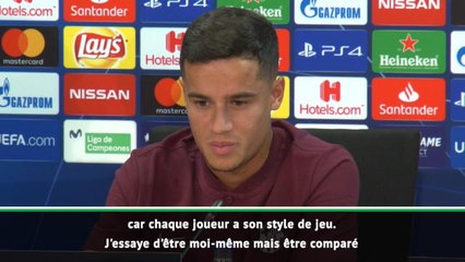 Barcelone - Coutinho flatté par les comparaisons avec Iniesta