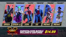 Street Fighter V : Arcade Edition - Les costumes Darkstalkers