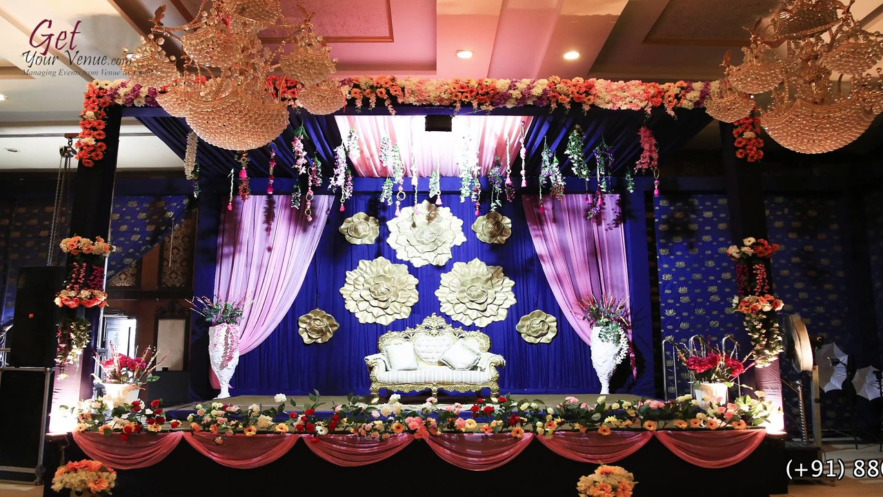 Stage Decoration for Wedding by best wedding planners in Delhi | GetYourVenue
