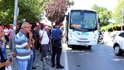 Minibüsün çarptığı kadın yaralandı - EDİRNE