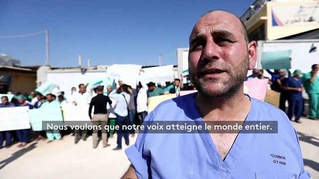 Syrie : des médecins et des infirmiers demandent la protection de l'ONU