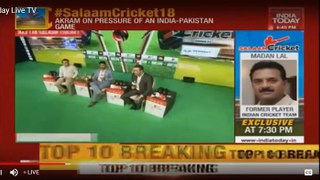 Who Will Win India or Pakistan- Waseem Akram & Sunil Response