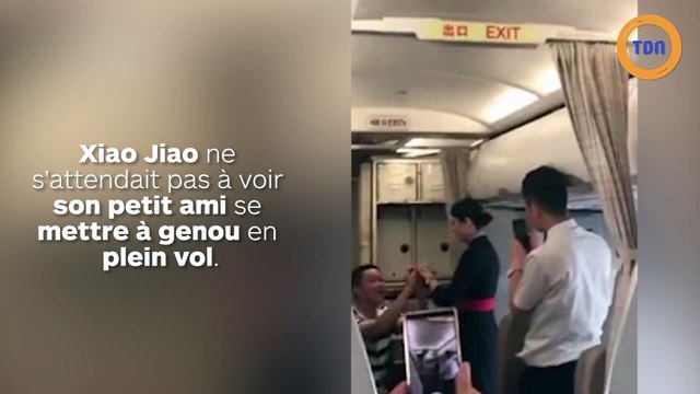 Une hôtesse de l'air renvoyée à cause de sa demande en mariage !