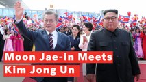 Kim Jong Un And Moon Jae-in Embrace Each Other As They Meet For Third Summit