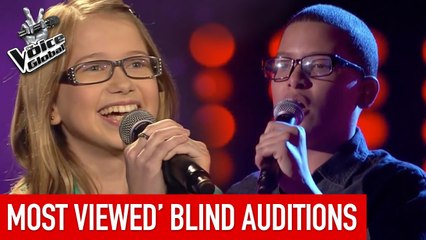 The Voice Kids | MOST VIEWED 'Blind Auditions' in the world