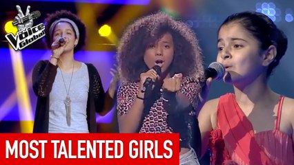 The Voice Kids | Most TALENTED GIRLS
