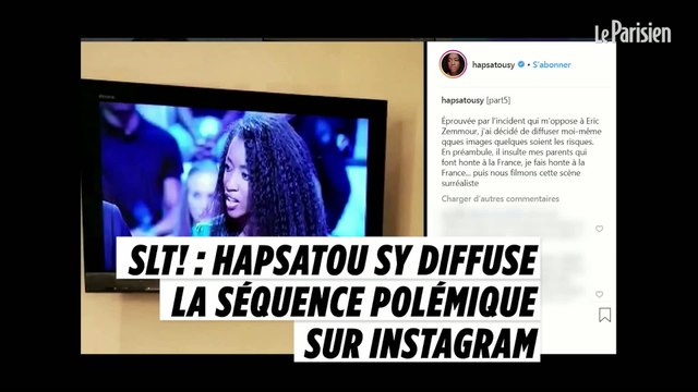 «Les Terriens du dimanche» : Hapsatou Sy dévoile la séquence du clash avec Eric Zemmour