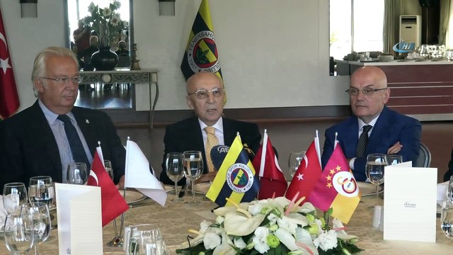 3 büyük kulübün Divan Başkanları buluştu