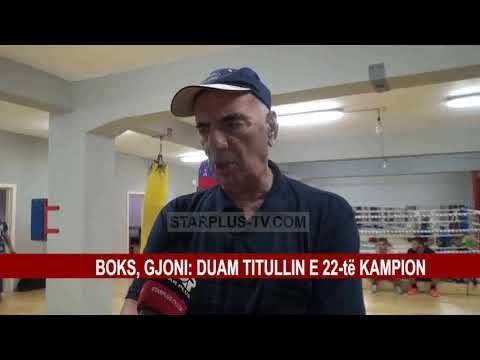 BOKS, GJONI: DUAM TITULLIN E 22-të KAMPION