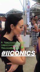 IIconics (Billie Kay and Peyton Royce) - Uproxx's Instagram Stories August 18th 2018