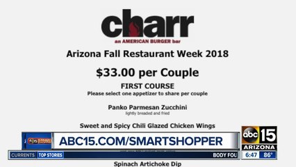 Best deals for Arizona Restaurant Week