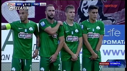 3η ΑΕΛ-Παναθηναϊκός 1-3 2018-19 Tv thessalia