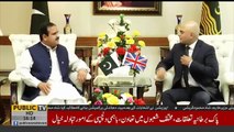 CM Punjab Usman Buzdar meets UK Home Secretary Sajid Javid