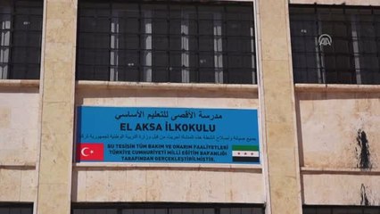 Suriye'de Tdv'nin Desteklediği Okulda Ders Başı Yapıldı