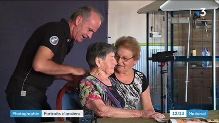 Photographie : des portraits d'anciens tirés dans les maisons de retraite