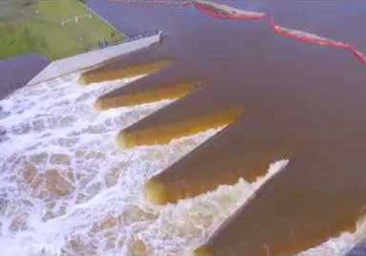 Aerial Footage Shows Destruction Caused by Hurricane Florence in North Carolina