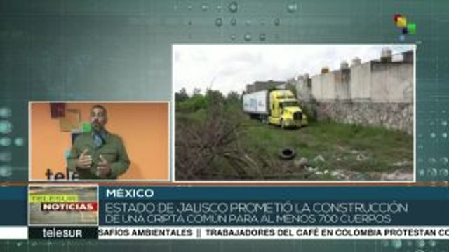 México: indigna hallazgo de trailer con 157 cadáveres en Jalisco