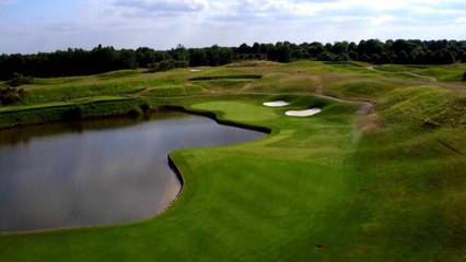 Survol du trou n°1 - Ryder Cup - Golf National