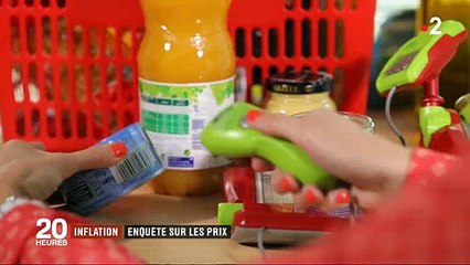 Les français trouvent qu'ils payent de plus en plus cher leurs courses, est-ce la vérité ? Regardez