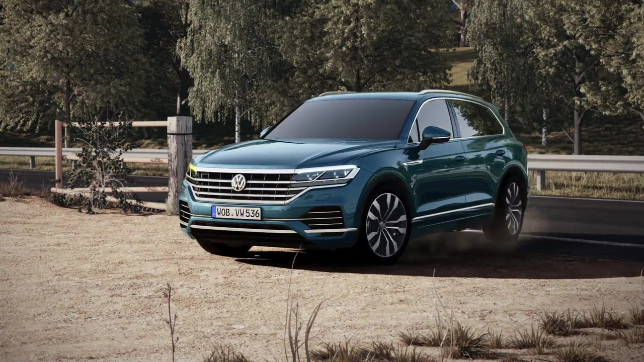 Die Technologien des neuen VW Touareg - Luftfederung