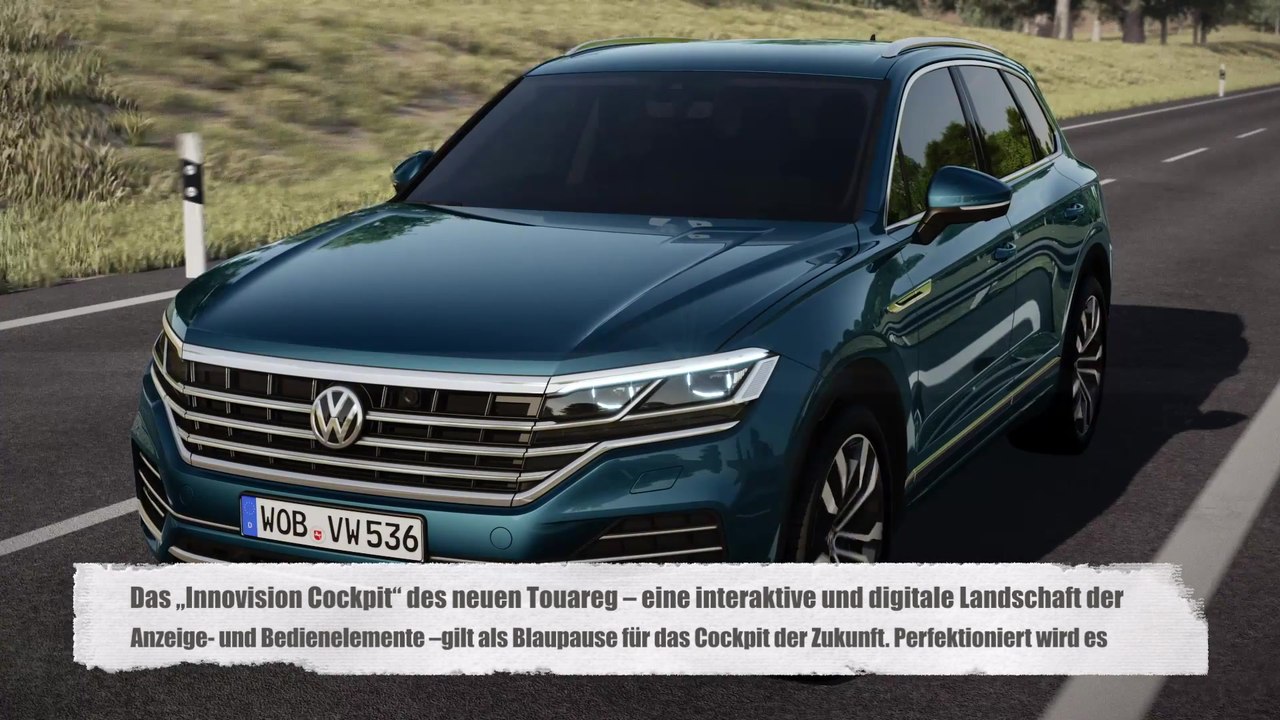 Die Technologien des neuen VW Touareg - Head-up-Display