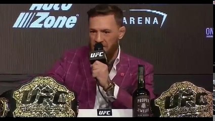 Conor McGregor & Khabib ABSOLUTELY TRASH EACH OTHER AT UFC 229 PRESS CONFERENCE