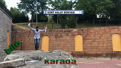 havada karada denizde halay çeken adam