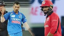 India VS Hong Kong Asia Cup 2018: Yuzvendra Chahal removes Babar Hayat | वनइंडिया हिंदी